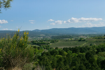Fototapeta na wymiar French Countryside View