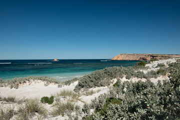 beach and sea
