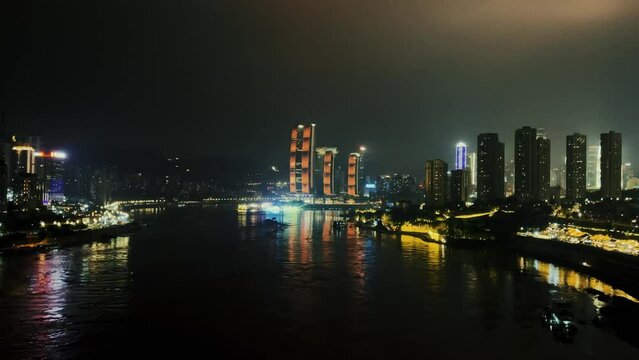 Chongqing rooftop view