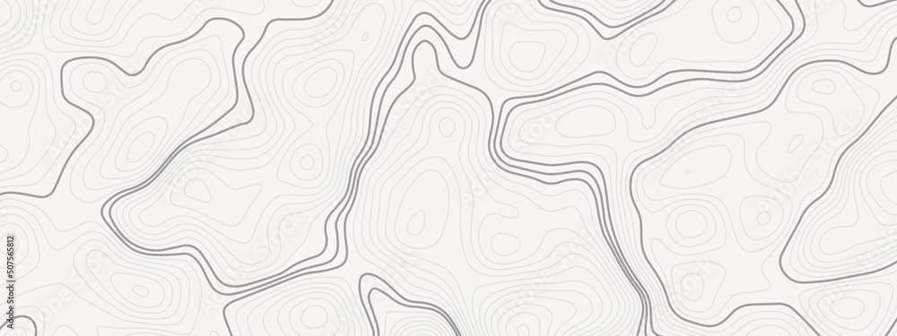 Poster abstract topographic contours map background. vector geographic contour map. topography map backgrou