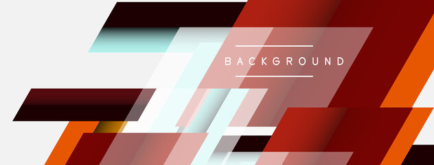 Background. Geometric diagonal square shapes and lines abstract composition. Vector illustration for wallpaper banner background or landing page