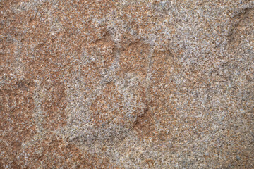 Brown background. Wall texture, stone surface. geological material.