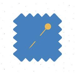 Vector hand drawn flat colorful illustration