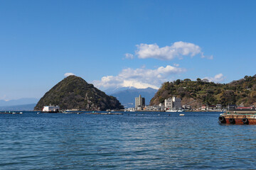 Fototapeta premium 内浦湾（静岡県沼津市）
