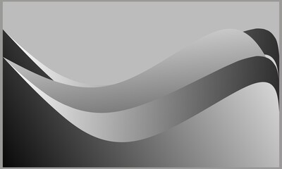 Fototapeta premium Abstract futuristic graphic modern background. Black and white background with stripes. Abstract vector background design texture, dark poster, banner background Black and white Vector illustration.