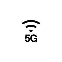 5g signal icon illustration design
