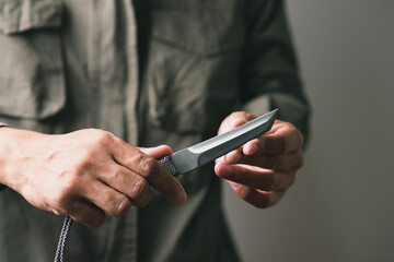 stainless steel knife