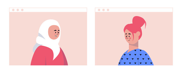 Conference video call