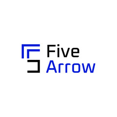 five arrow flat logo design