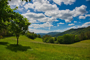 Vogesenidylle auf dem Col de Fouchy