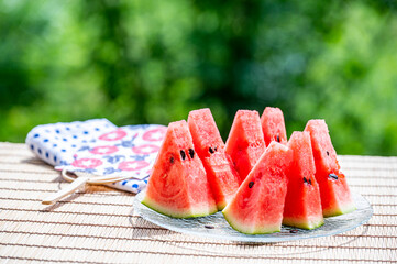 スイカ　夏の風物詩