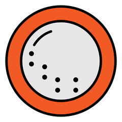 ball golf icon