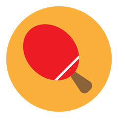 table tennis paddle icon