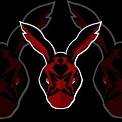 
bunny, bunny, logo, game bunny, cool bunny, aggressive, angry bunny, black and red colors, t-shirt design, poster, placard, avatar, group logo, sports bunny, clothing print, original bunny