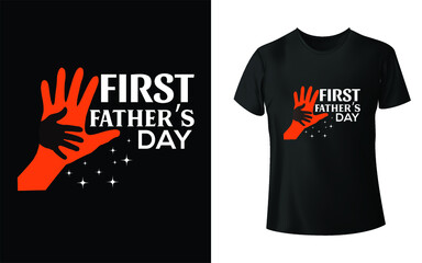 Happy fathers day t shirt design