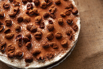 chocolate biscuit on a plate