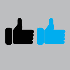 Obraz premium thumb up like symbol