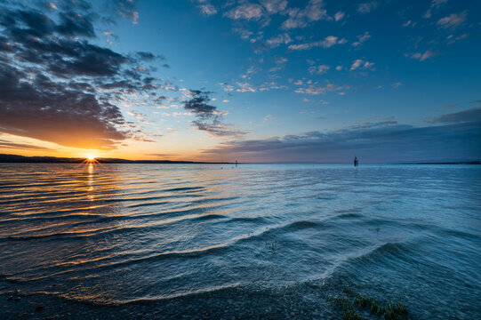 Early morning at Lake Constance, baden-W&uuml;rttemberg, Germany