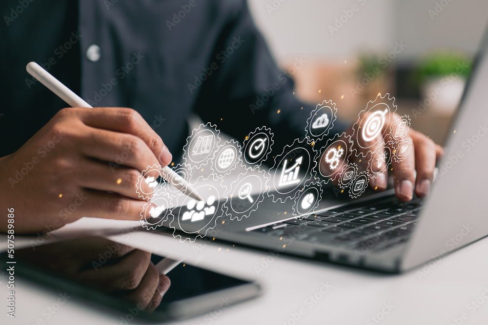 Poster Concepts of business planning, high-performance business processes and workflows, problem-solving, quality control, and long-term business assessment monitoring are among the topics covered.