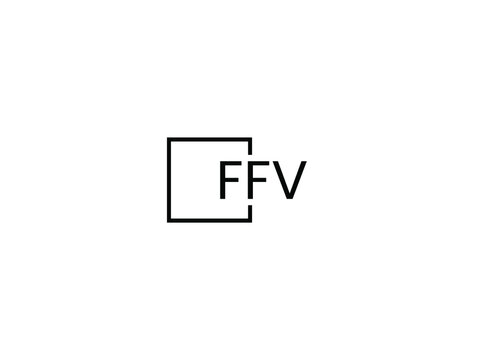 FFV Letter Initial Logo Design Vector Illustration