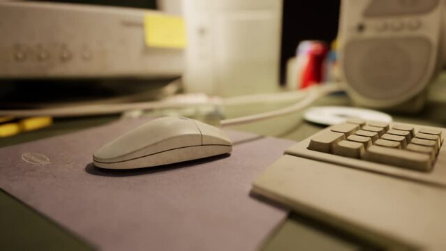 vintage shot of obsolete technology