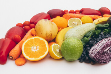 fruit rainbow