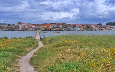 Isla frente a Cambados, Pontevedra