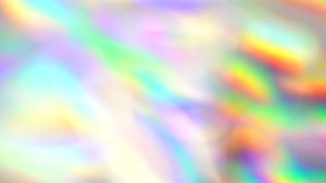 Abstract background Bright, colorful, dynamic pattern. Fractal graphics for creative graphic design. Holographic unstable texture. Holographic texture with neon and pastel gradient colors. Rainbow.