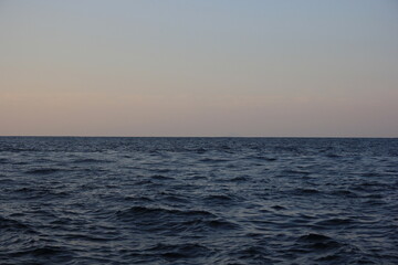 Beautiful horizon and sky gradation 