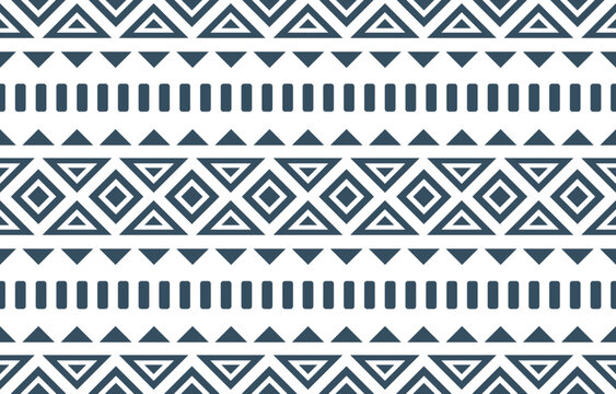 Geometric ethnic seamless pattern traditional. Design for background, wallpaper, fabric, clothing, carpet, textile, batik, embroidery.