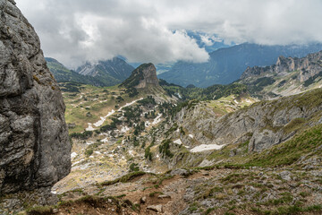 Um den Gipfel des Hochiss