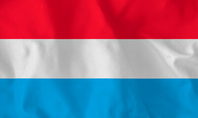 Flag of Luxembourg. The flag of Luxembourg is one of the state symbols of the Grand Duchy of Luxembourg.