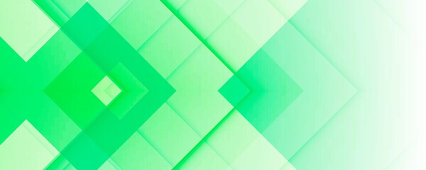 abstract green background with triangles