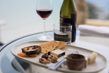 Wine and cheese