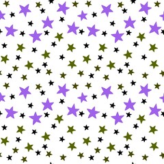 Kids seamless stars pattern for fabrics and textiles and packaging and gifts and wrapping paper and hobbies