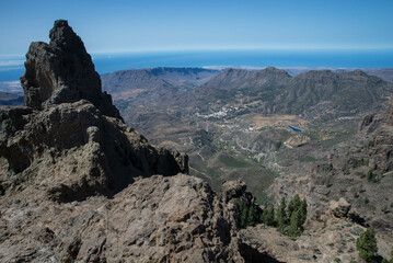 Fototapeta na wymiar Les Canaries - Pico de los Nieves