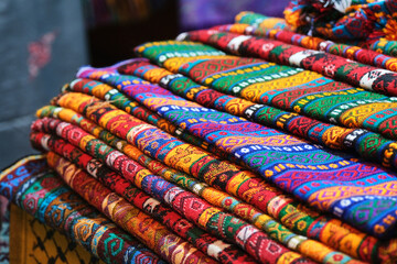 Traditional Colorful Textiles Call as 