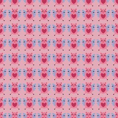 Kids seamless cartoon pigs pattern for fabrics and packaging and gifts and cards and linens and wrapping paper