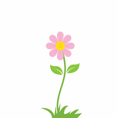 Obraz na płótnie Canvas Sunflower element vector illustration concept design template