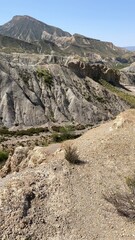 vistas aéreas del  desierto