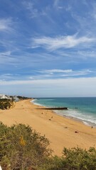 Coastline Algarve, Portugal, Albufeira Küste
