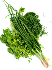 bunch of fresh parsley