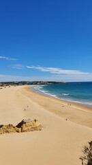 Coastline Algarve, Portugal, Portimao Beach