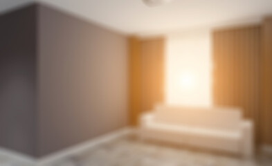 Modern office Cabinet.  3D rendering.   Meeting room. Abstract blur phototography.