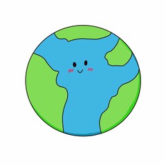 green planet earth. World Environment Day. together to promote the protection of nature