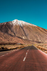 road to volcano teide tenerife © Kasia Czampiel