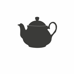 Teapot vector icon. filled flat sign for mobile concept and web design. Ceramic tea pot glyph icon. Symbol, logo illustration. Vector graphics