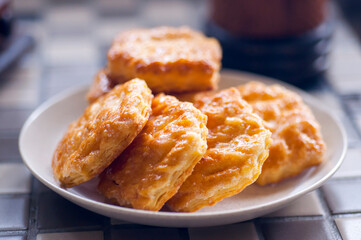 texture, crisp, biscuit, puff pastry, maple pie