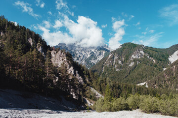 Reichstein in den Wolken