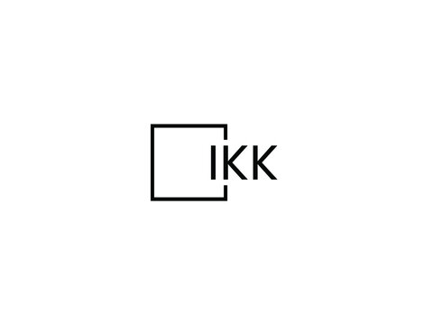 IKK letter initial logo design vector illustration
